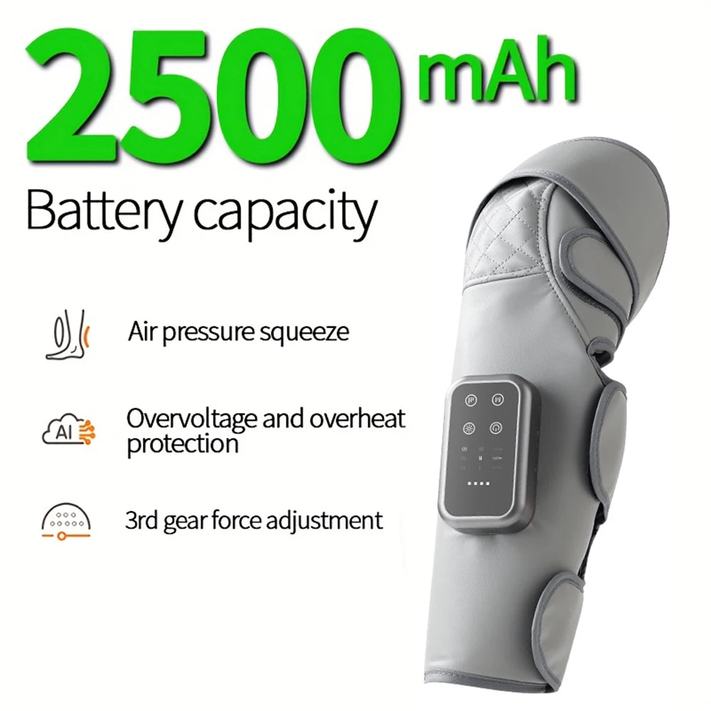 1/2PCS Cordless Knee & Calf Massager with Heat - 3-in-1, Heating & Massage Device, 2500mAh, Portable Leg Massager for Men&Women