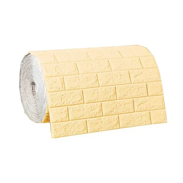 3D Wallpaper Decoration Self-adhesive Antique Foam Brick Wallpaper Living Room Bedroom Waterproof 3d Wall Sticker
