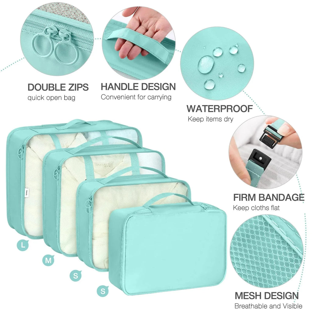 Travel Set Storage Bags Clothes Digital Toiletries Shoes Organizer bag Student Dormitories Clothing Sorting Bags Packing Cubes