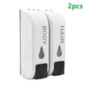 Practical Wall-mounted Soap Dispenser 1/2/3Pcs Shower Gel Hand Soap Shampoo Bathroom And Kitchen Soap Bottle