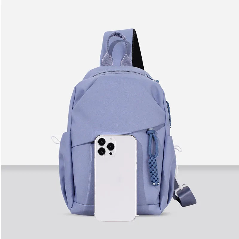 Chest Bag for Women 2026 New Trendy Waterproof Summer Boys Crossbody Bag High-End Sports Style Shoulder Bag Cycling Backpack