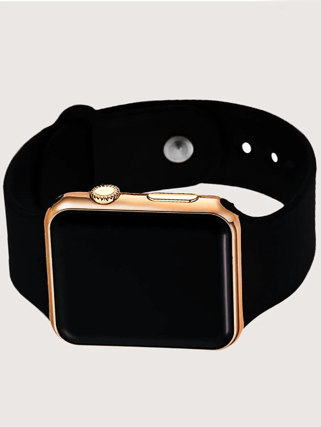 Men's LED Square Watch And Jewelry Set Birthday Gift Non-Smartwatch Box Not Included