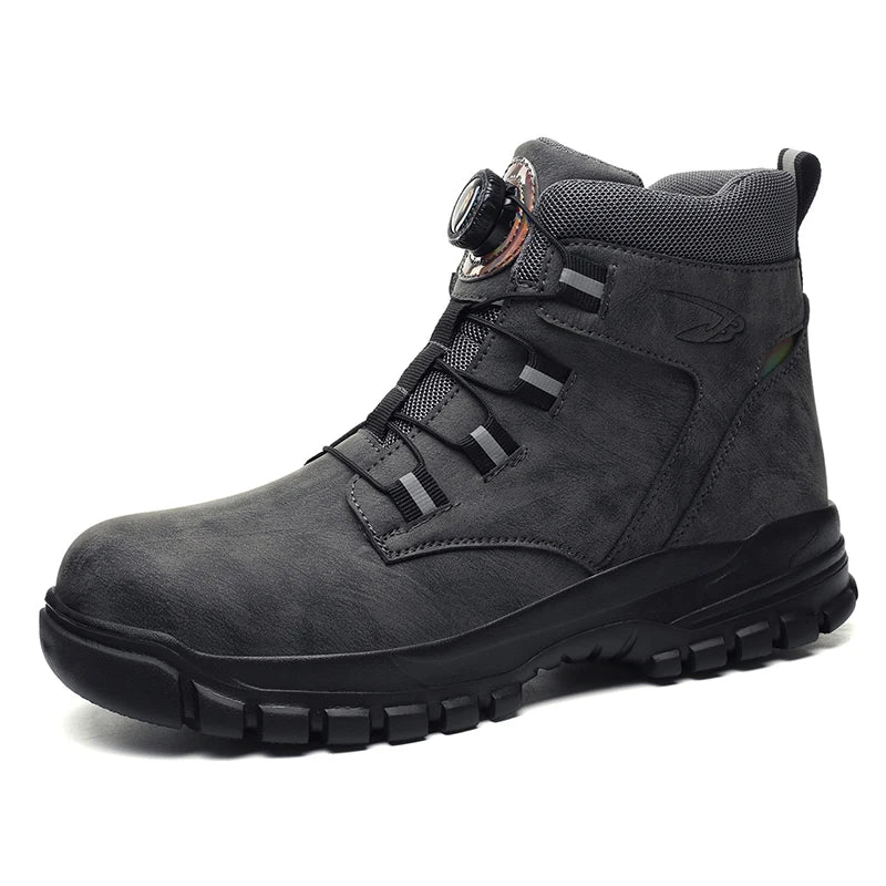 Work Safety Boots Men Waterproof Security Boots lightweight Industrial Steel Toe Work Shoes Protective Men Safety Shoes Size 48