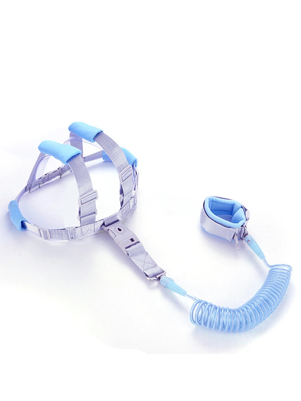 Infants and young children's loss prevention belt traction rope Baby loss prevention bracelet 2m spring rope Walking baby safety