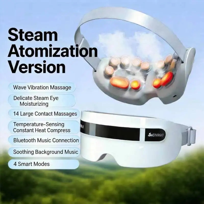 JianYouCare Electric Portable eye massage Steam eyes moisturizer Bluetooth Music Eye Fatigue Dark Circles Massager Improve Sleep