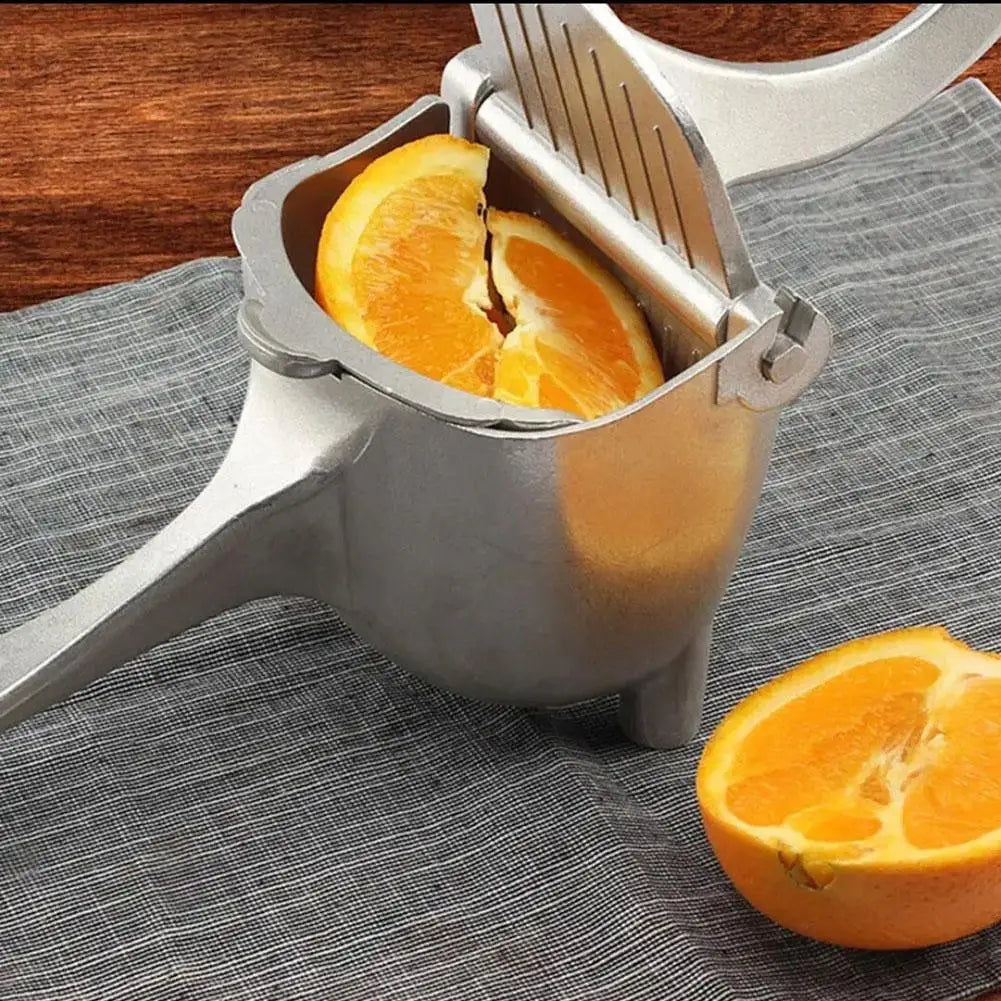 1pc Manual Juice Squeezer Aluminum Alloy Hand Pressure Juicer Pomegranate Orange Lemon Sugar Cane Juice Bar Kitchen Fruit Tool