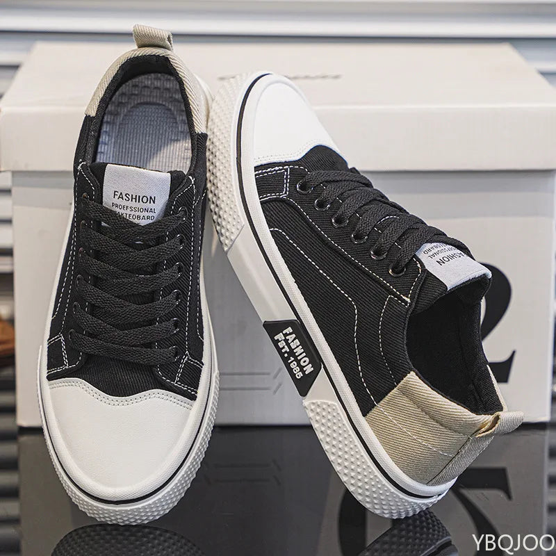 Lightweight breathable Men Shoes New Canvas Shoes Comfortable Plus Size Wear Resistant Fashionable Men Casual Sneakers