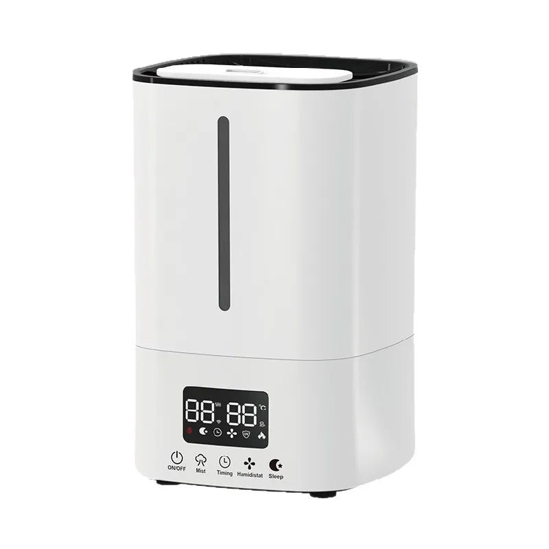 5L Humidifier With Air Purifier Top Fill Water Tank No Leak Cool Mist Humidifier With Filter Humidifier For Dry Skin And Allergi