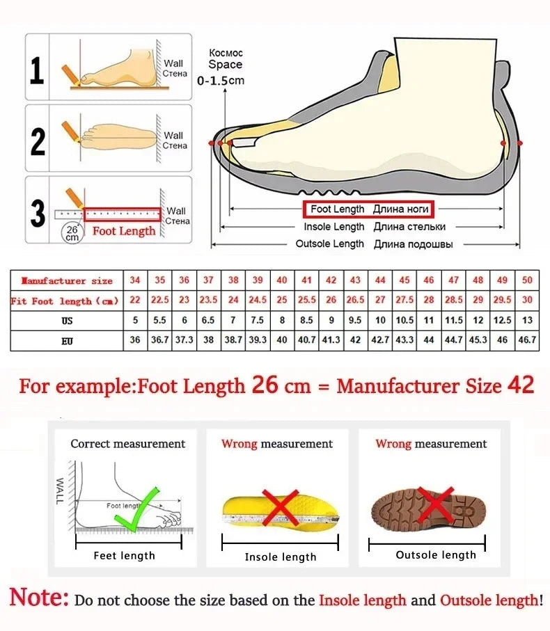 Fashion New Men Shoes Chunky Sneakers steal Platform Lightweight