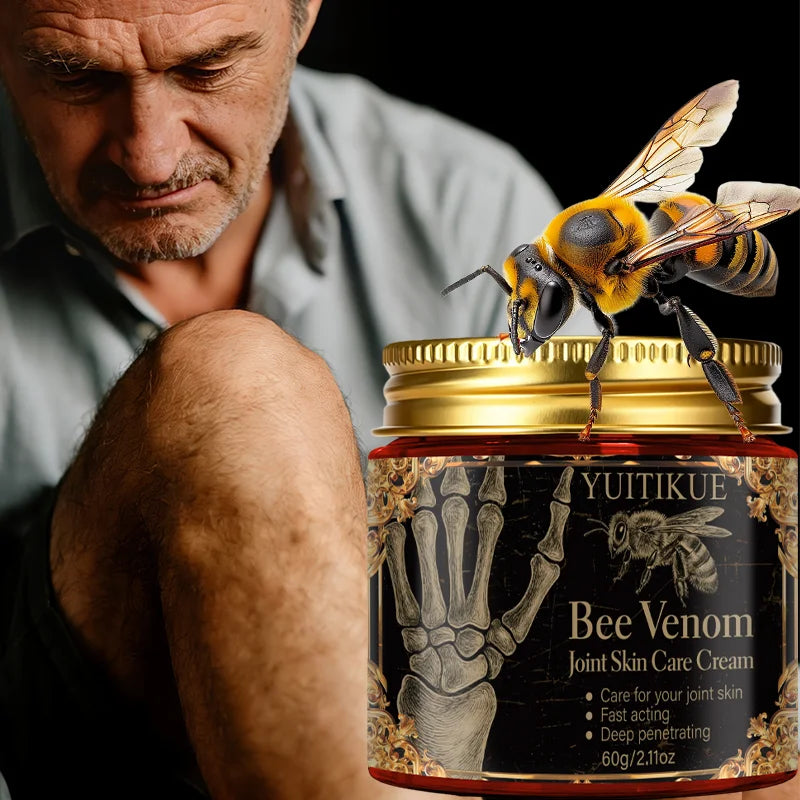 Bee venom joint skin care cream, cares for your joint skin with fast-acting deep penetration, suitable for all skin types
