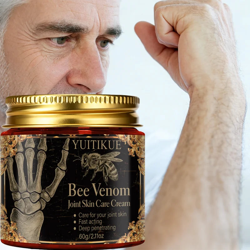 Bee venom joint skin care cream, cares for your joint skin with fast-acting deep penetration, suitable for all skin types