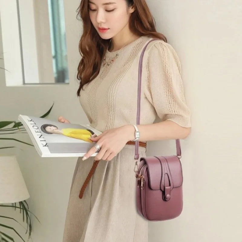 Women's Bag Mobile Phone Bag 2024 New Women's One-Shoulder Crossbody Bag is fashionable and versatile