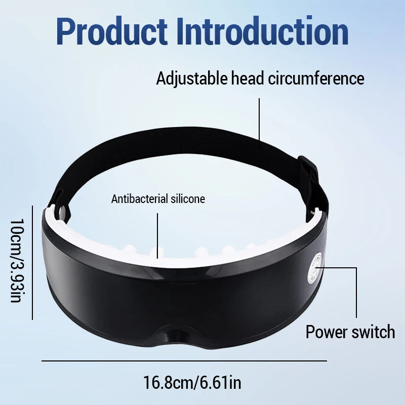 Eye Massager 9 Modes Magnetic Therapy Vibrator Smart Eye Massage Instrument Removal Relieves Fatigue Eyeball Massage Health Care