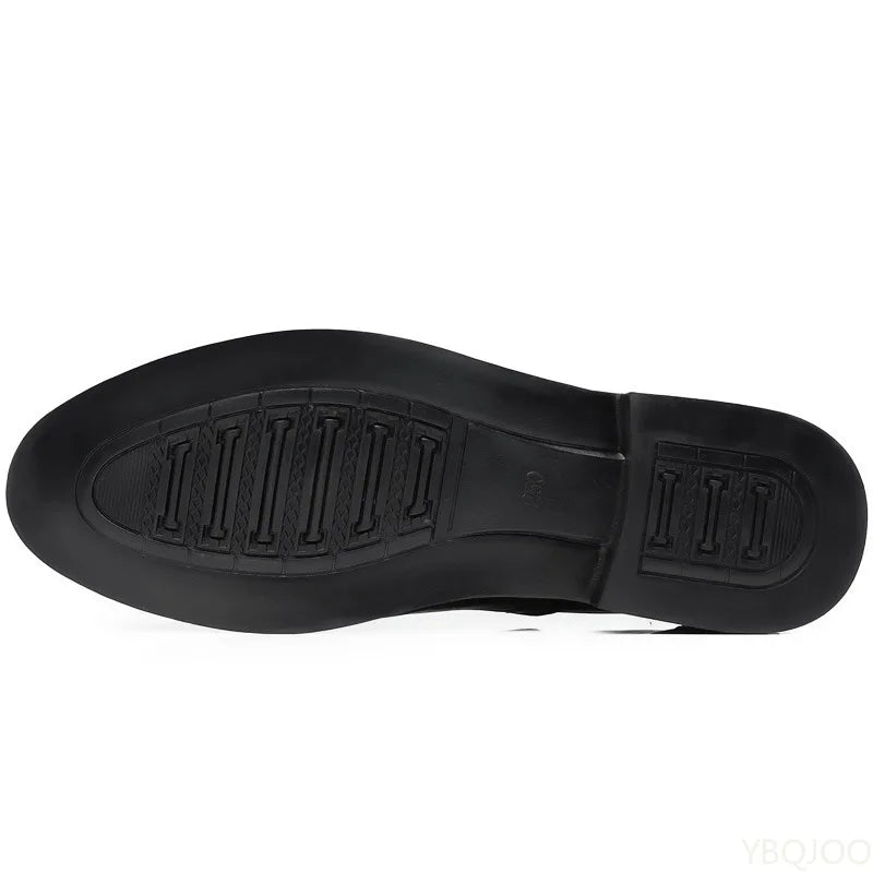 Fashionable men's office formal shoes low cut daily comfortable pointed multifunctional men's wedding men's shoes