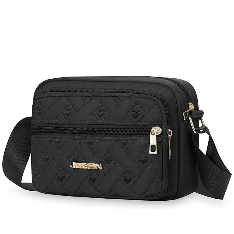 Trendy Women's Multi-color Quilted Bag Casual Design for Daily Use Commute Outings Practical Versatile Lightweight Portable Bag