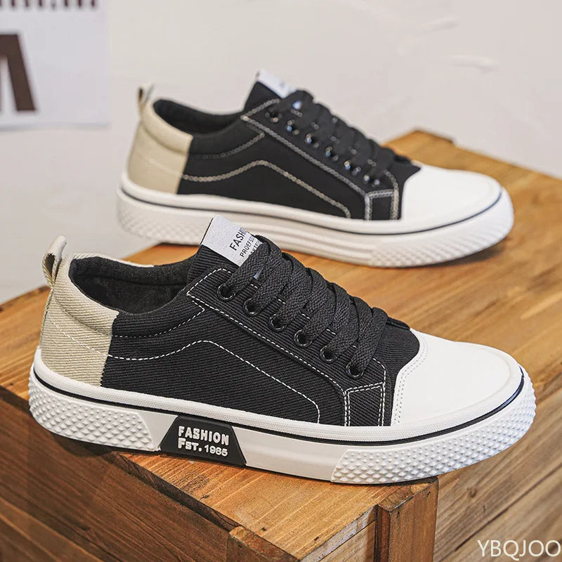 Lightweight breathable Men Shoes New Canvas Shoes Comfortable Plus Size Wear Resistant Fashionable Men Casual Sneakers