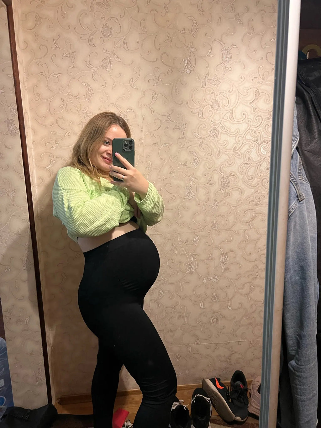 Pregnant  High Waist Belly Leggings  Body Shaping Pants Maternity Leggings y Pregnancy leggings for pregnant women