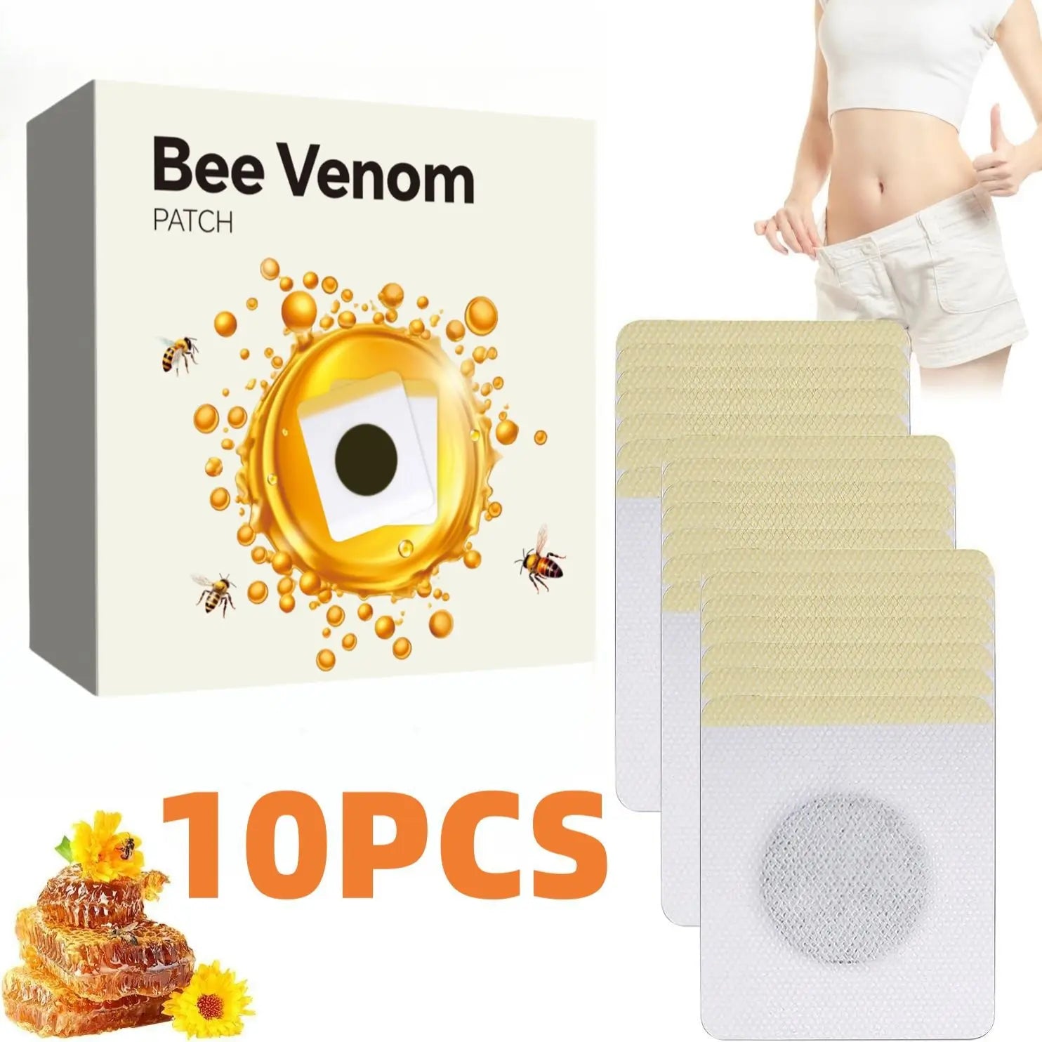 30/20/10 Abdominal Patch - Breathable, Sweatproof, Waterproof Body Care Patch - Natural Abdominal Patch for Abdominal Comfort