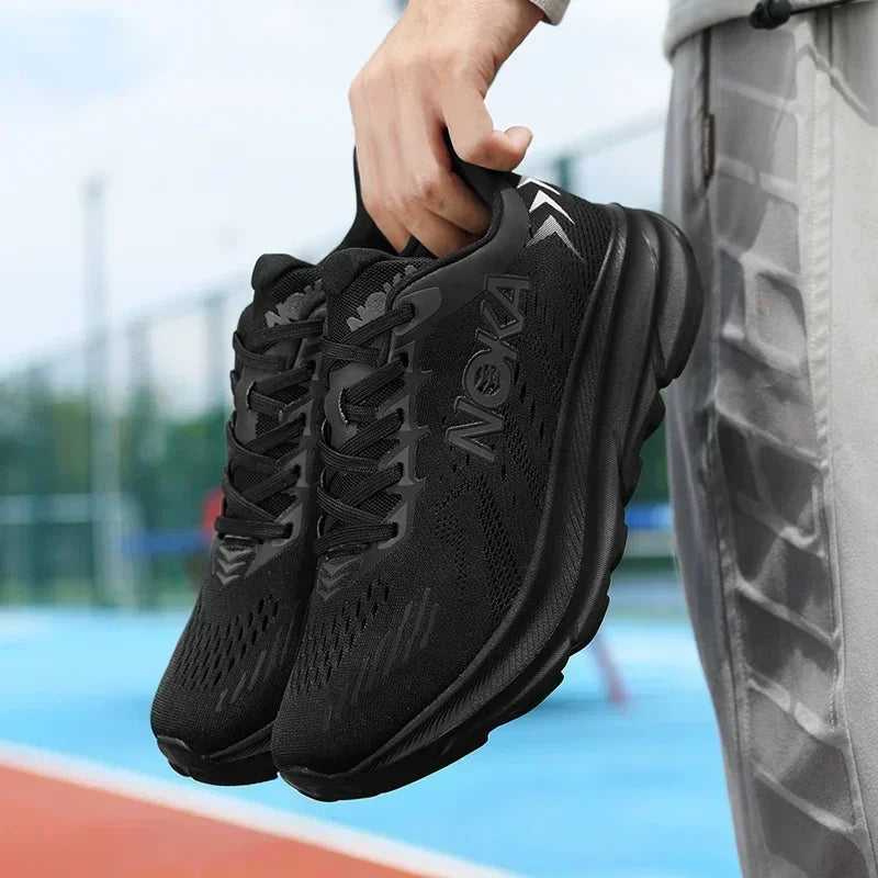 New Running Shoes Breathable Cushioning Luxury shoes Trainer Race Outdoor Couple Non-Slip Jogging Sneakers Mesh Off-road Shoes