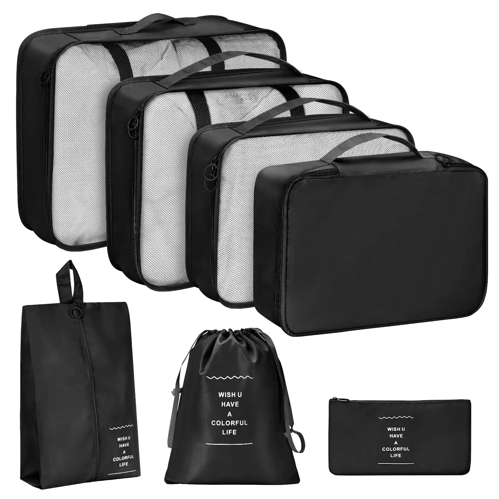 Travel Set Storage Bags Clothes Digital Toiletries Shoes Organizer bag Student Dormitories Clothing Sorting Bags Packing Cubes