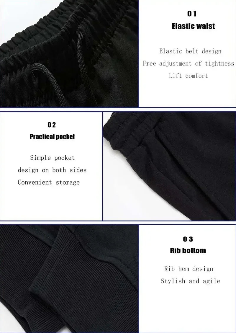 Autumn Winter Men's Jogging Sweatpants Running Male Sport Fitness Sportswear Breathable Pants
