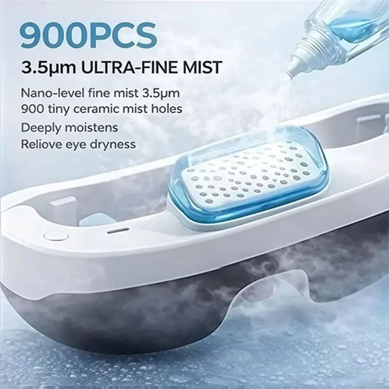 Smart Atomizing Eye Moisturizer Visual Eye Massager Relieve Fatigue Steam Spray Hydrating Eye Care Device