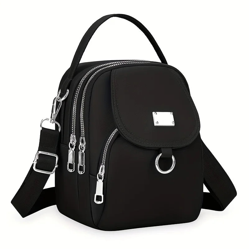 Hot Crossbody Bag Solider Color For Women Fashion Portable Casual Bag Students Cross Body Shoulder Bag
