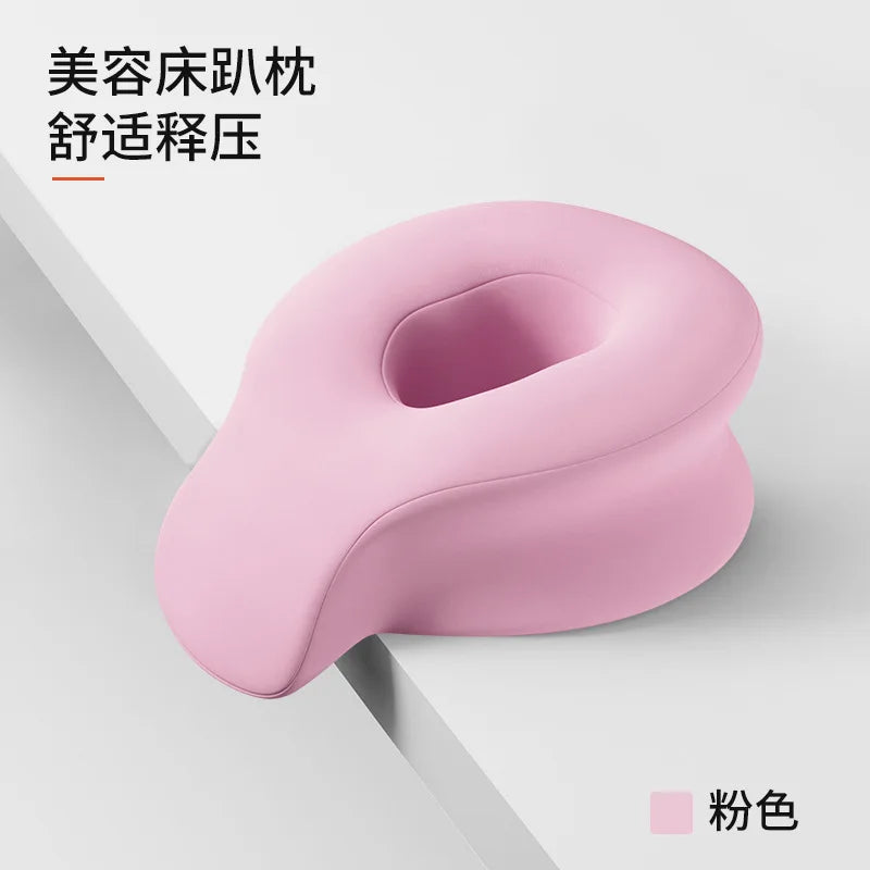 Support Pillow for Face Down Rest Universal Breathable Headrest Face Cushion Soft Memory Foam Sleeping Pillow Deep Sleep Tool