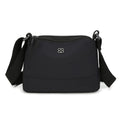 New Soft Nylon Cloth Women Shoulder Bag Multiple Pockets Casual Style Handbag Solid Color Crossbody Bags Girls