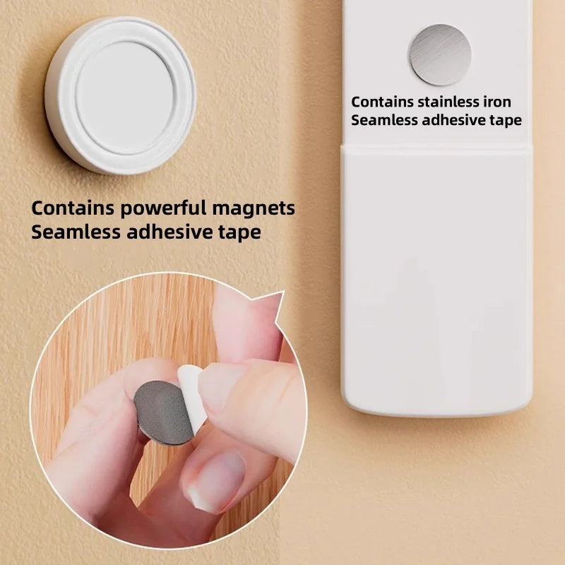 Remote Control Magnetic Tape TV Air Conditioning Remote Control Wall Fixed Storage No Drilling Wall Mounted Strong Magnetic Hook
