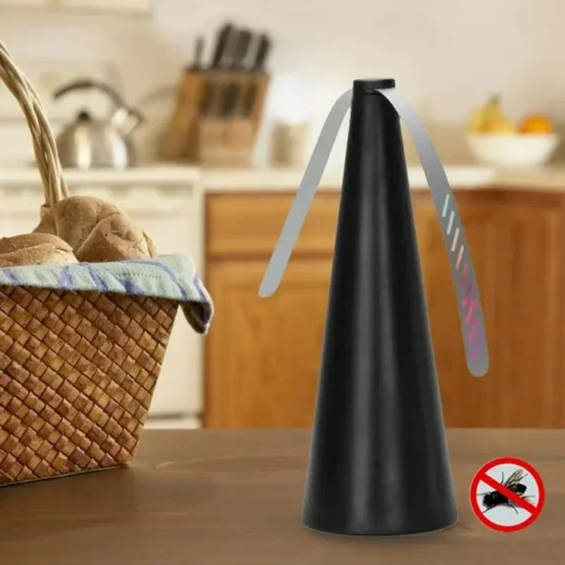 Electric Insect Repellent Fan: USB/Battery Powered Tabletop Fly Killer for Kitchen Outdoor Food Safety Device