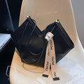 Korean Style Big Bag Women's Bag Casual All-match Canvas Bag Commuter Shoulder Bag Student Tote Bag