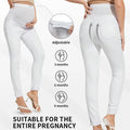 Pregnant Women's Jeans - High-Waisted  Padded  Elasticated Maternity Pants
