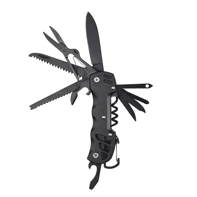 Multifunctional Folding Pocket Knife Portable Stainless Steel Outdoor Camping Emergency Tool Survival Gear