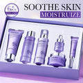 Anti-Wrinkle Skincare Six-Piece Set Collagen Anti-Aging And Firming Skincare Including Eye Cream Face Cream, Toner Lotion Serum