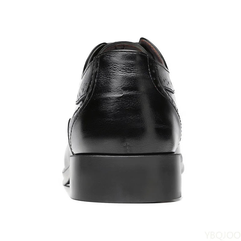 Fashionable men's office formal shoes low cut daily comfortable pointed multifunctional men's wedding men's shoes