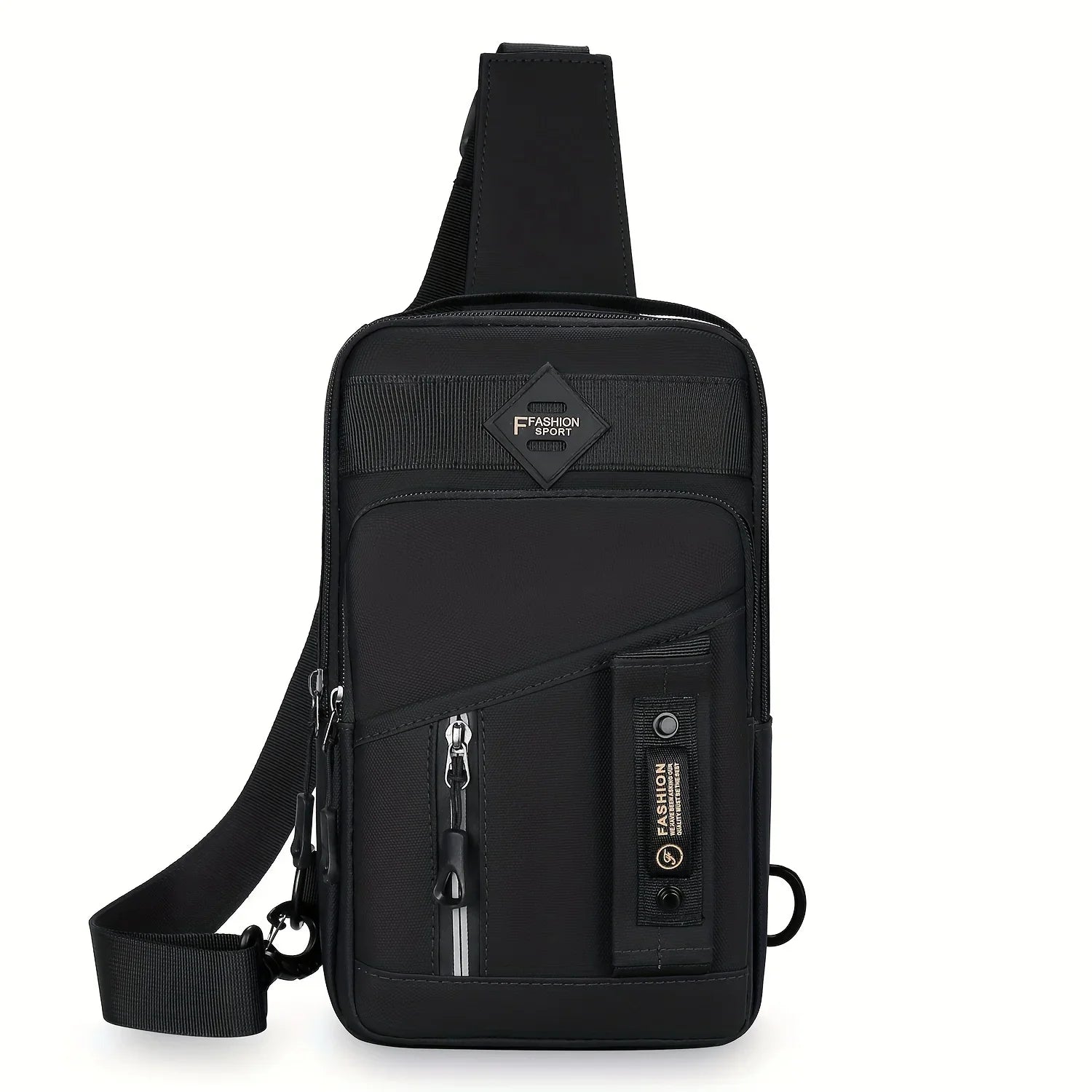 New Men Shoulder Bags Chest Bag Multifuncional Crossbody Bags Travel Sling Bag