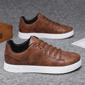 Casual Shoes Loafers British Leather Sneakers Flats Shoes Classic Men Leather Shoes Spring Summer New Trendy All-match Platform