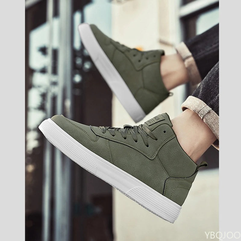 Spring summer new minimalist men's platform shoes fashionable versatile men's sneakers casual comfortable sports shoes