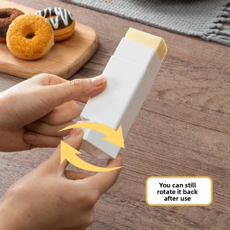 Vertical Butter Spreader - Food Safe PP Spreader with Swivel Base, Non-Greasy Butter Dispenser. Perfect for Breakfast