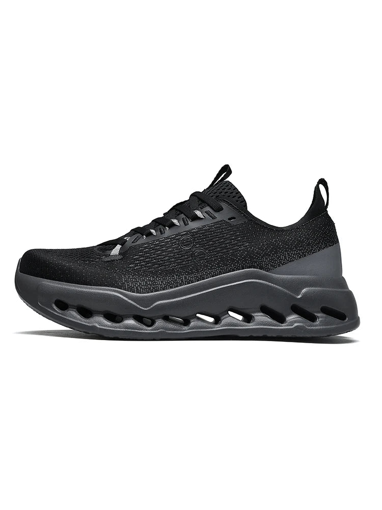 New Running Shoes Breathable Mesh Shock Absorption Hollow Out Sole Lightweight Sports Sneakers Non-slip Walking Shoes