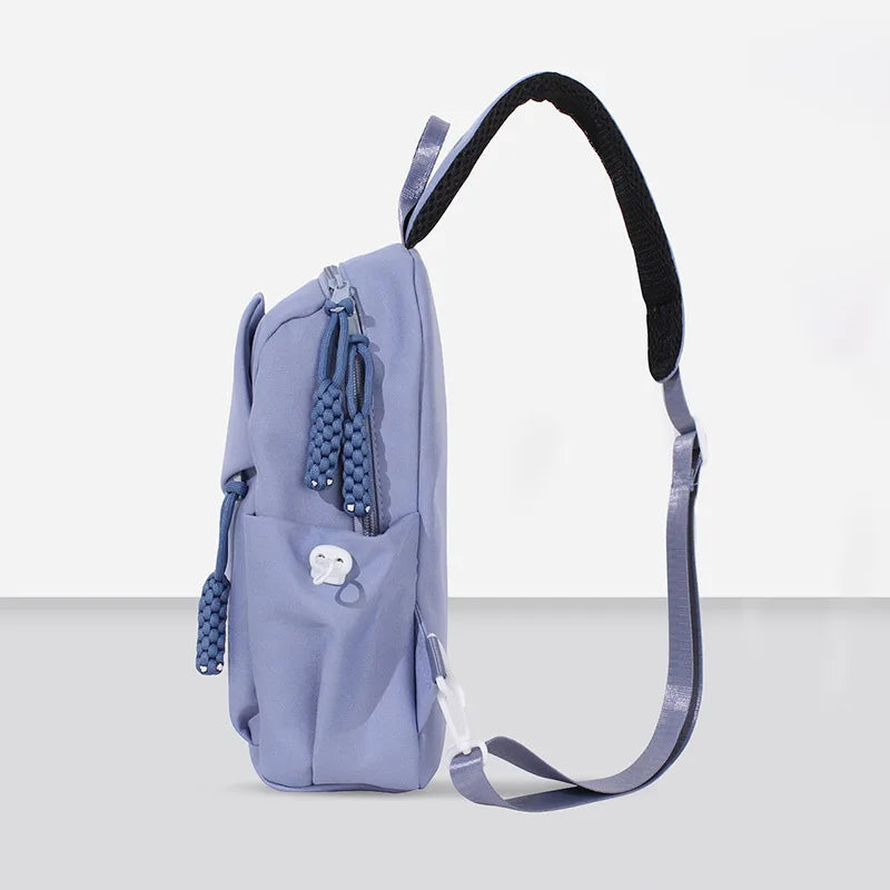 Chest Bag for Women 2026 New Trendy Waterproof Summer Boys Crossbody Bag High-End Sports Style Shoulder Bag Cycling Backpack