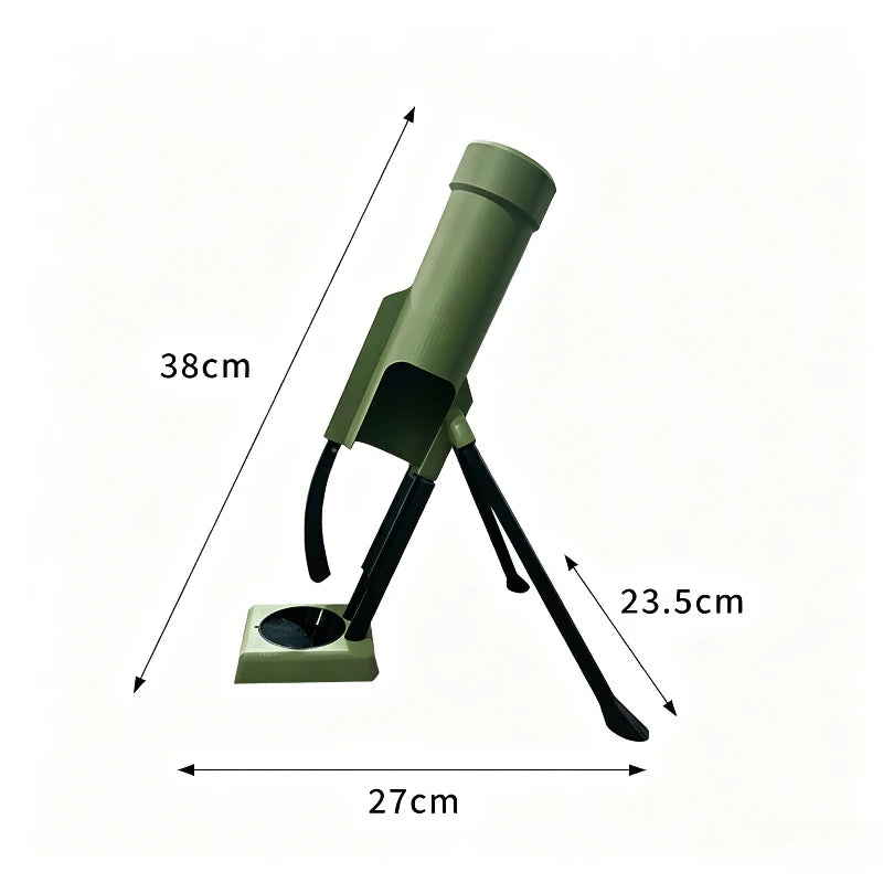 1pcs Military Mortar Beer Bottle Opener Funny Cap Gun Launcher Popper for Home Bar Club Party Drinking Game Cool Gift for Men