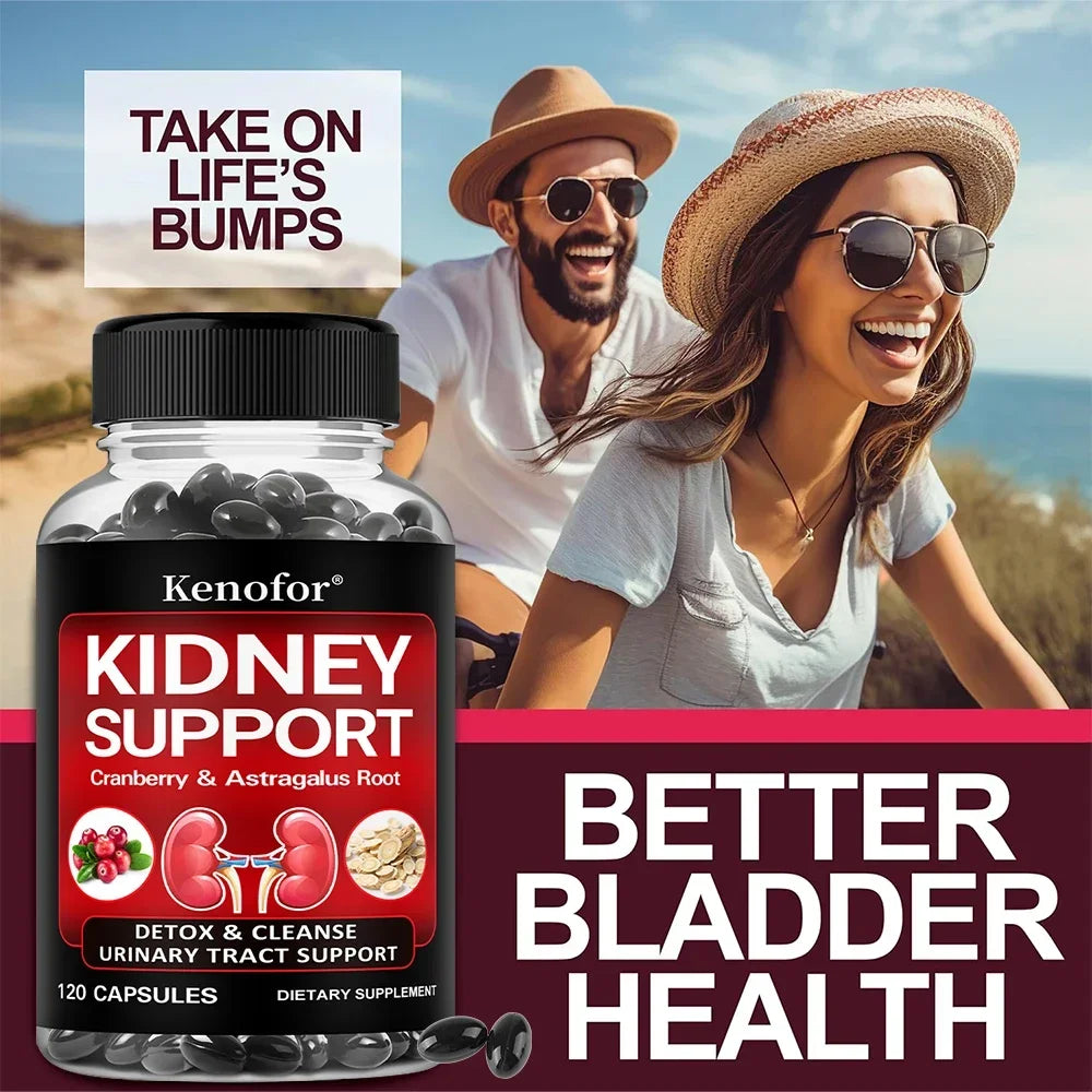 Kidney Cleanse Detox & Repair, - Liver Cleanse, Detox, Support Health Kidney & Urinary Tract, Supports Immune Health
