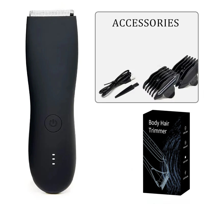 Professional Hair Clipper Rechargeable Beard Trimmer Hair Cutting Machine Electric Shaver For Body Hair Shaving Safety Razor