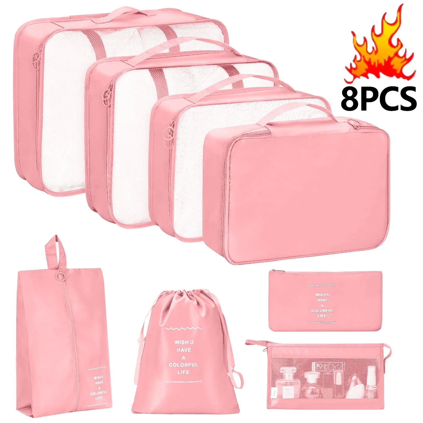 Travel Set Storage Bags Clothes Digital Toiletries Shoes Organizer bag Student Dormitories Clothing Sorting Bags Packing Cubes