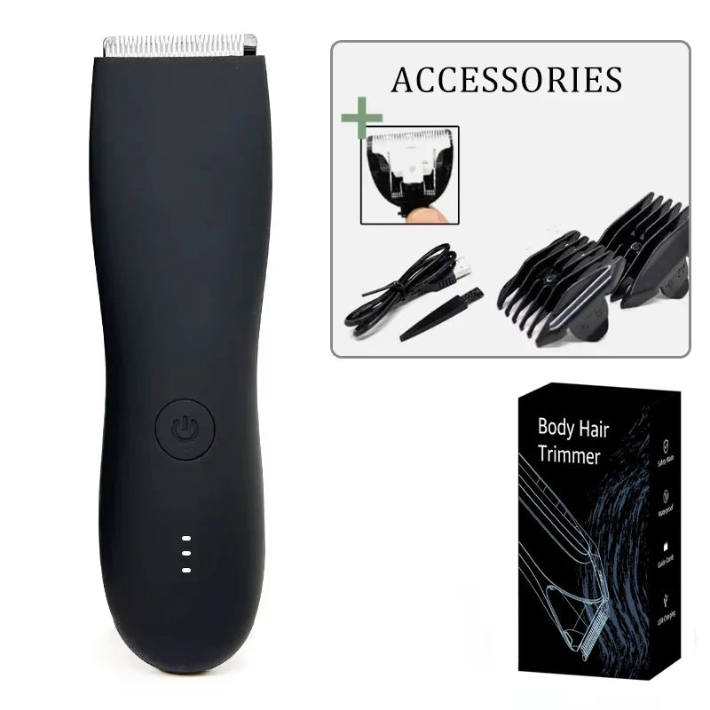 Professional Hair Clipper Rechargeable Beard Trimmer Hair Cutting Machine Electric Shaver For Body Hair Shaving Safety Razor