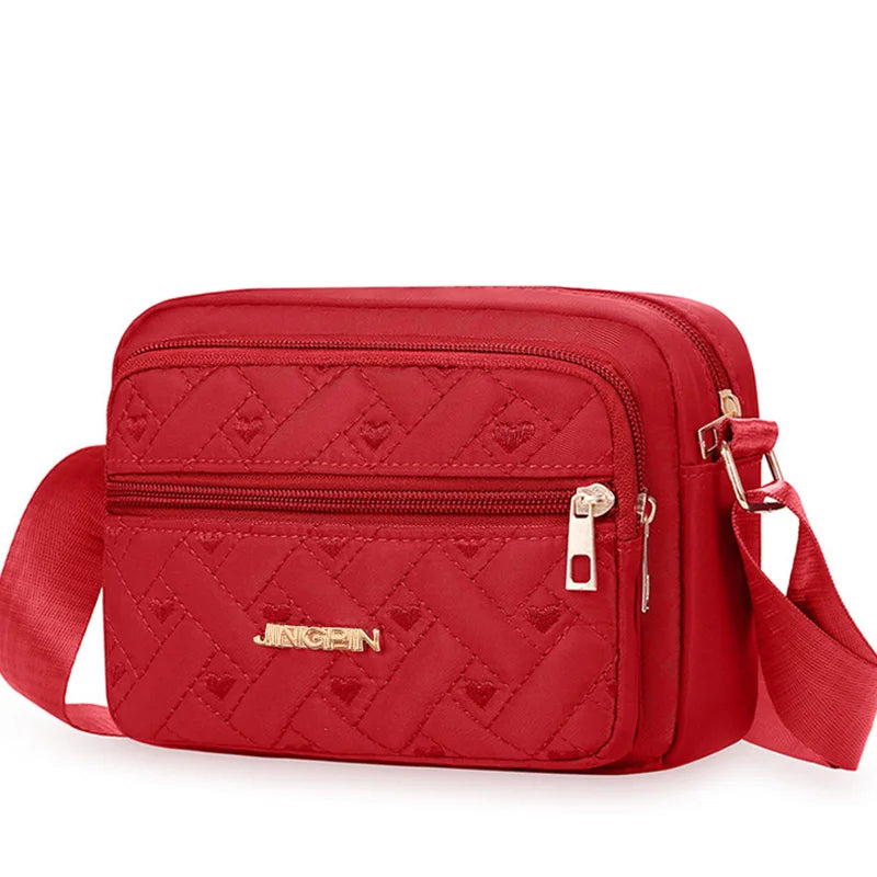 Trendy Women's Multi-color Quilted Bag Casual Design for Daily Use Commute Outings Practical Versatile Lightweight Portable Bag