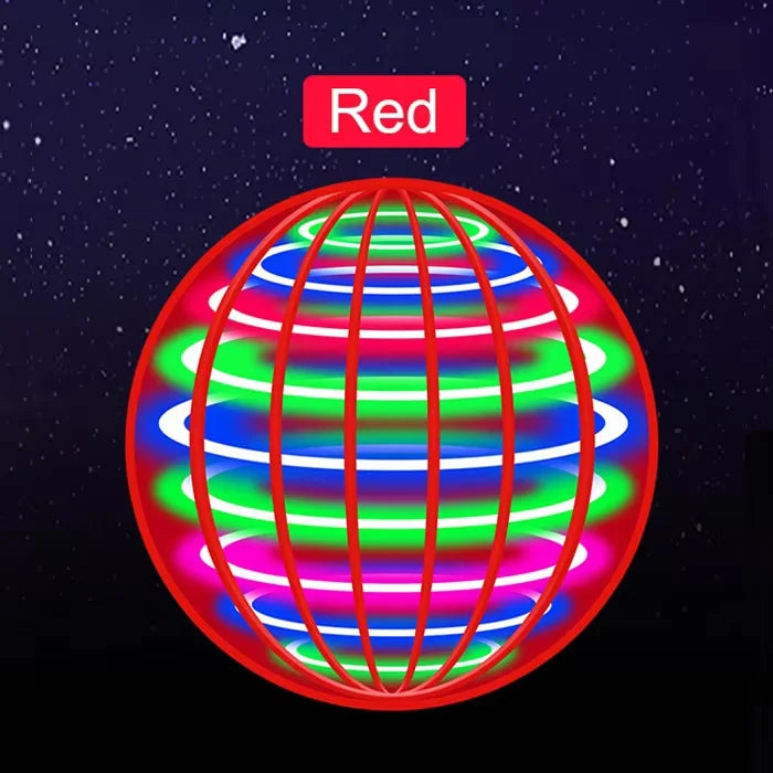 Flying ball, automatic spinning ball, LED dazzling lights, floating magic, fan, UFO flying machine, toy, gift, game, sports ball