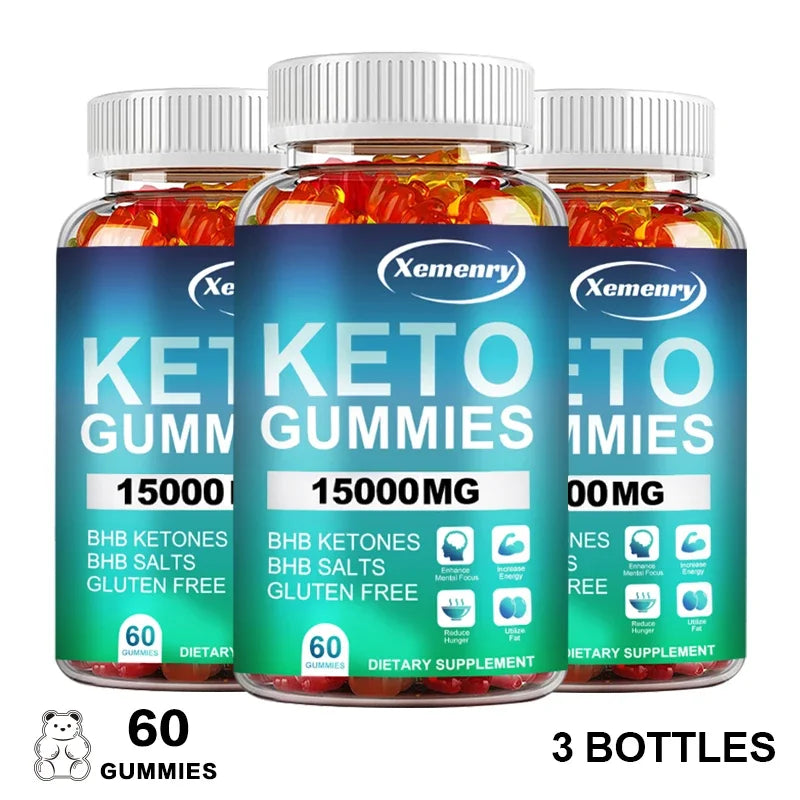 Keto Gummies - Burn Fat, Weight Management, Speed Up Metabolism, Digestive Health, Appetite Control